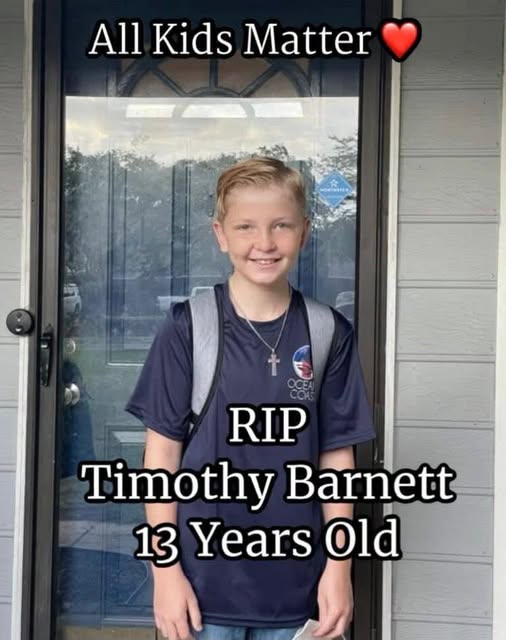 Timothy Barnett Obituary, Death: 13-Year-Old Sumter Community Alice Drive Middle School Student - Has Died